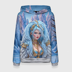 Толстовка-худи женская Crystal Maiden Dota2, цвет: 3D-меланж