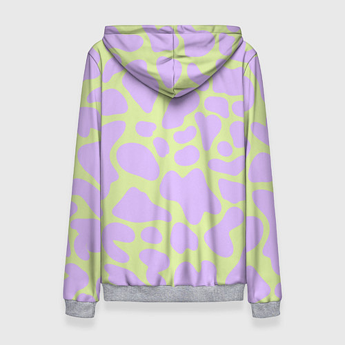 Женская толстовка Пятна скорлупы дракона - паттерн / 3D-Меланж – фото 2