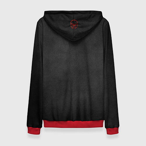 Женская толстовка Red Gladiator / 3D-Красный – фото 2