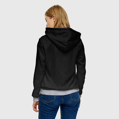 Женская толстовка Рэппер Эминем / 3D-Меланж – фото 4