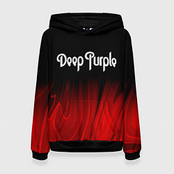 Женская толстовка Deep Purple red plasma