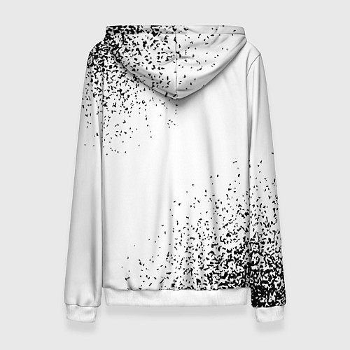 Женская толстовка Children of Bodom рок кот на светлом фоне / 3D-Белый – фото 2