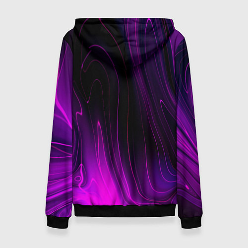 Женская толстовка Arctic Monkeys violet plasma / 3D-Черный – фото 2