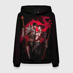 Женская толстовка Серый страж и Морриган