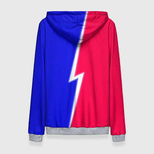 Женская толстовка Нулевая Гравитация PK XD / 3D-Меланж – фото 2