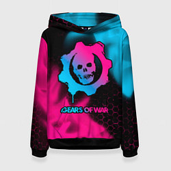 Женская толстовка Gears of War - neon gradient