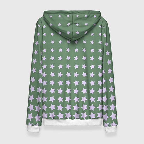 Женская толстовка Звездное серебро / 3D-Белый – фото 2