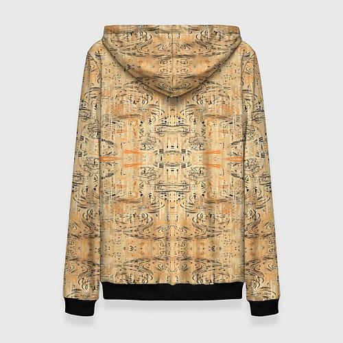 Женская толстовка Пески Египта / 3D-Черный – фото 2