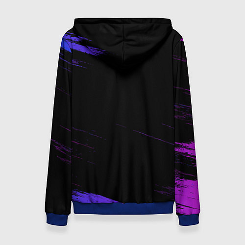 Женская толстовка Манки на стиле / 3D-Синий – фото 2