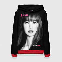 Женская толстовка Blackpink Lisa Portrait