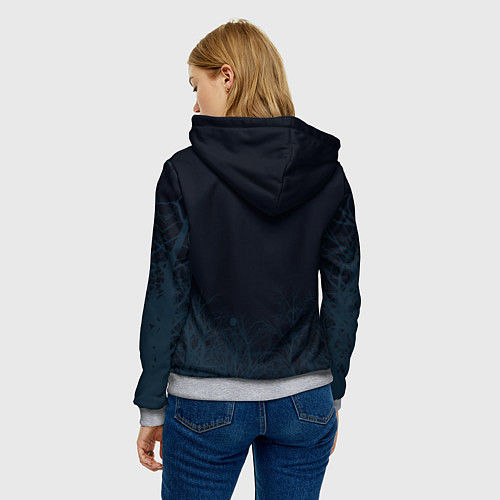 Женская толстовка Персонажи Alan Wake / 3D-Меланж – фото 4