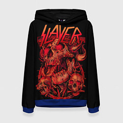 Женская толстовка Slayer skulls