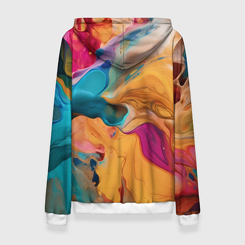 Женская толстовка Roblox Logo Color / 3D-Белый – фото 2