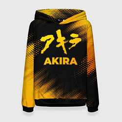 Женская толстовка Akira - gold gradient