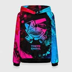 Женская толстовка Tokyo Ghoul - neon gradient