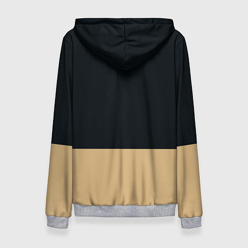 Женская толстовка Лисичкина маска / 3D-Меланж – фото 2