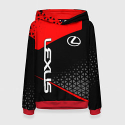 Женская толстовка Lexus - red sportwear