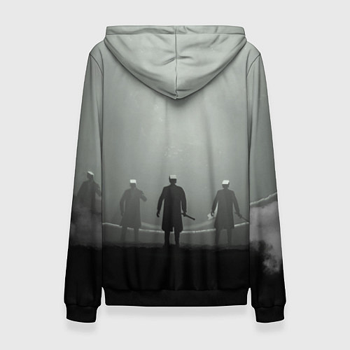 Женская толстовка Skibisi toilet Camera men / 3D-Черный – фото 2