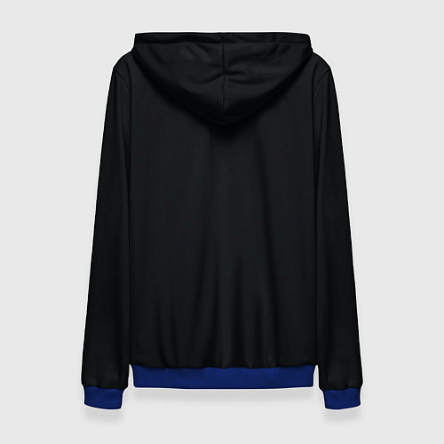 Женская толстовка Экспозиция - Моя геройская академия / 3D-Синий – фото 2