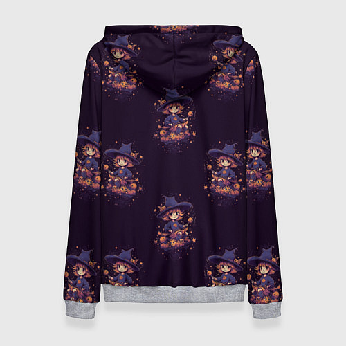 Женская толстовка Милые ведьмочки / 3D-Меланж – фото 2