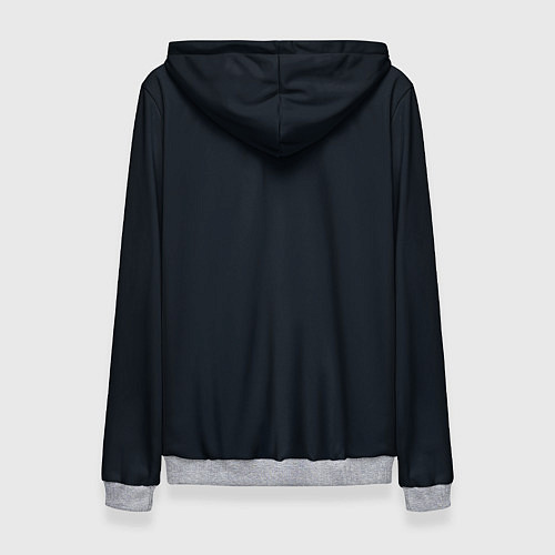 Женская толстовка Cool capybara - cyberpunk - neural network / 3D-Меланж – фото 2