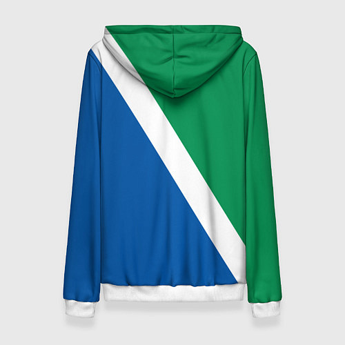 Женская толстовка Крылья Советов - Самара / 3D-Белый – фото 2