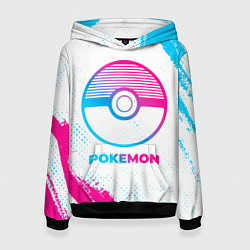 Женская толстовка Pokemon neon gradient style