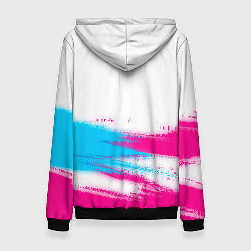 Женская толстовка Evanescence neon gradient style: символ сверху / 3D-Черный – фото 2