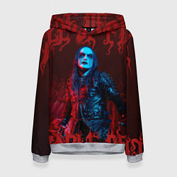 Толстовка-худи женская Cradle Of Filth: Dani Filth, цвет: 3D-меланж