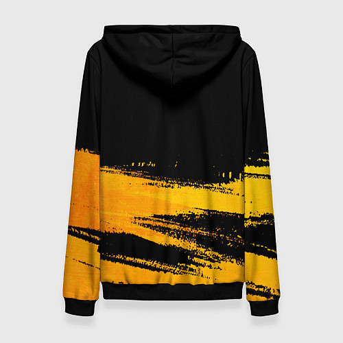 Женская толстовка Nightwish - gold gradient посередине / 3D-Черный – фото 2