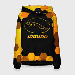 Женская толстовка Jaguar - gold gradient