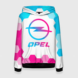 Женская толстовка Opel neon gradient style