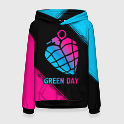 Женская толстовка Green Day - neon gradient