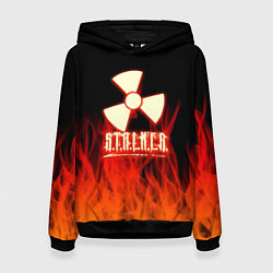 Женская толстовка Stalker 2 flame
