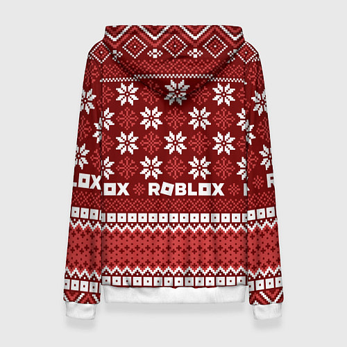 Женская толстовка Roblox christmas sweater / 3D-Белый – фото 2