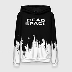 Толстовка-худи женская Dead Space монстры космоса, цвет: 3D-белый