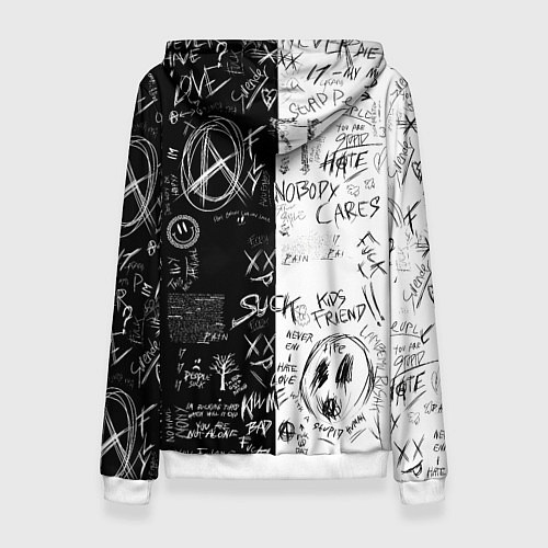 Женская толстовка Makima - Chainsaw man / 3D-Белый – фото 2