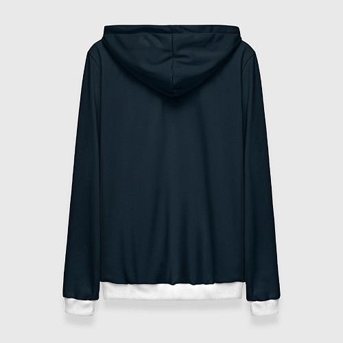 Женская толстовка Новогодний ти рекс / 3D-Белый – фото 2