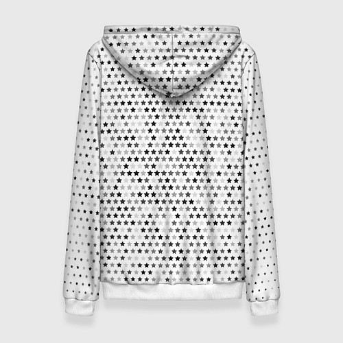 Женская толстовка The Killers glitch на светлом фоне посередине / 3D-Белый – фото 2