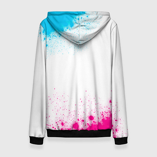 Женская толстовка Imagine Dragons neon gradient style / 3D-Черный – фото 2