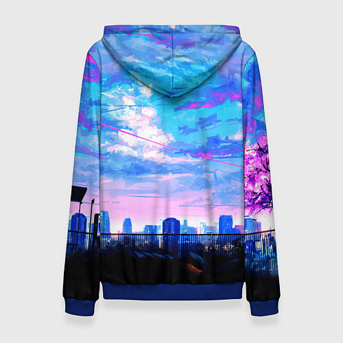 Женская толстовка Кунг-фу Панда Friend / 3D-Синий – фото 2