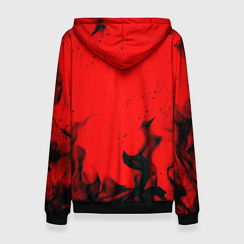 Женская толстовка Imagine dragons bend fire smock / 3D-Черный – фото 2