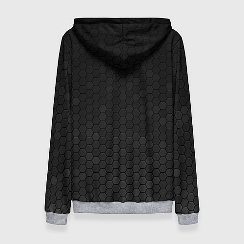 Женская толстовка Rocket League - metal logo / 3D-Меланж – фото 2