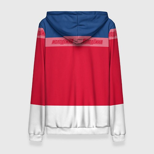 Женская толстовка Молодежка: форма / 3D-Белый – фото 2