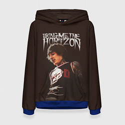 Толстовка-худи женская Oli Sykes - Bring Me the Horizon, цвет: 3D-синий