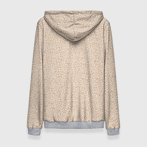 Женская толстовка Пятнистый бежевый / 3D-Меланж – фото 2