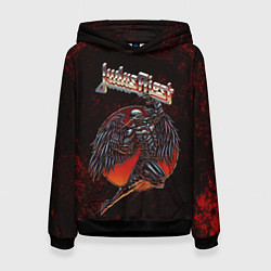 Толстовка-худи женская Painkiller Judas Priest, цвет: 3D-черный