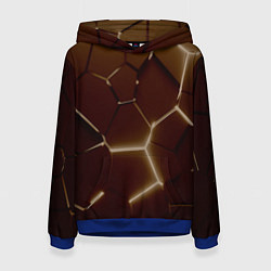 Женская толстовка Ретро плиты разломы прошлого