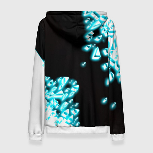 Женская толстовка Assassins Creed анимус / 3D-Белый – фото 2