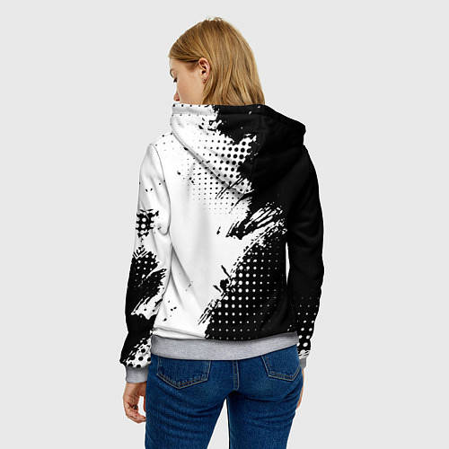 Женская толстовка Молодая Мэй Мэй из jujutsu kaisen / 3D-Меланж – фото 4